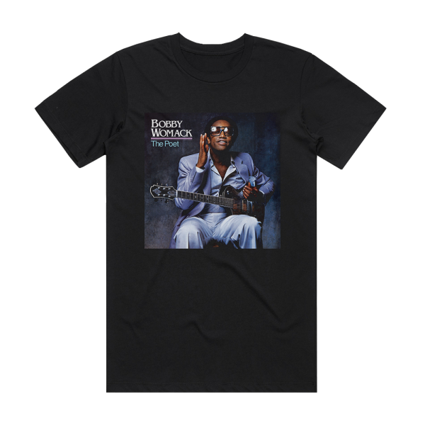 Bobby Womack The Poet Album Cover T-Shirt Black