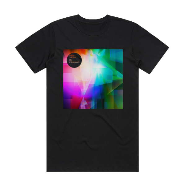 Andrew McMahon The Pop Underground Album Cover T-Shirt Black