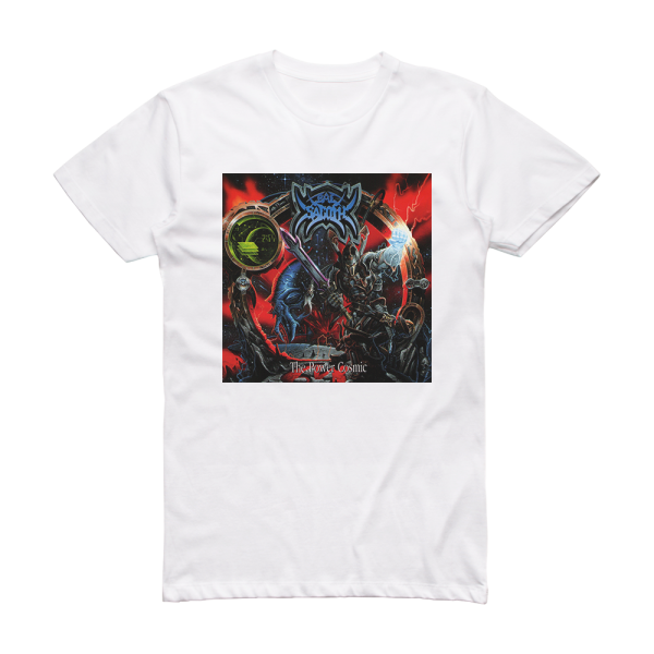 Bal-Sagoth The Power Cosmic Album Cover T-Shirt White