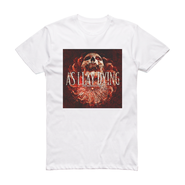 As I Lay Dying The Powerless Rise Album Cover T-Shirt White