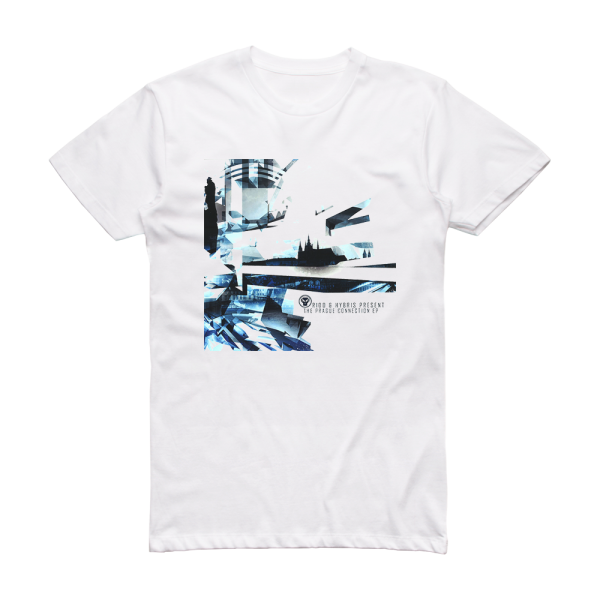 Hybris The Prague Connection Ep Album Cover T-Shirt White