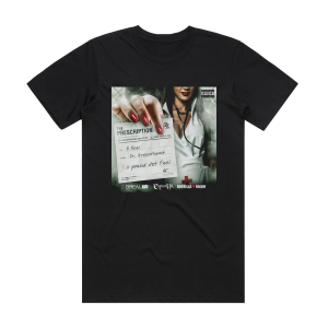 B-Real The Prescription Album Cover T-Shirt Black