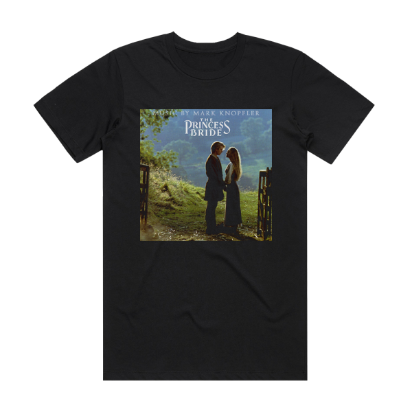 Mark Knopfler The Princess Bride Album Cover T-Shirt Black