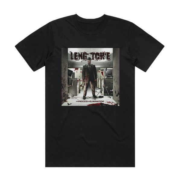 Leng Tche The Process Of Elimination Album Cover T-Shirt Black