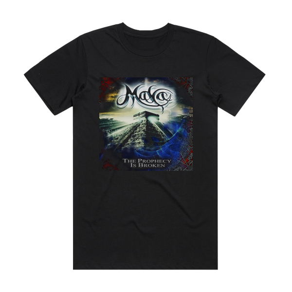 Maya The Prophecy Is Broken Album Cover T-Shirt Black