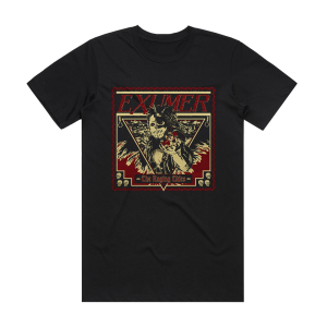 Exumer The Raging Tides Album Cover T-Shirt Black
