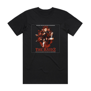 Fajar Yuskemal The Raid 2 Album Cover T-Shirt Black