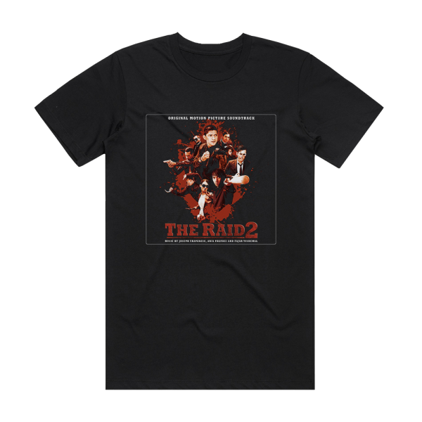 Fajar Yuskemal The Raid 2 Album Cover T-Shirt Black