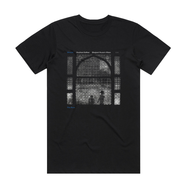 Ghazal The Rain Album Cover T-Shirt Black