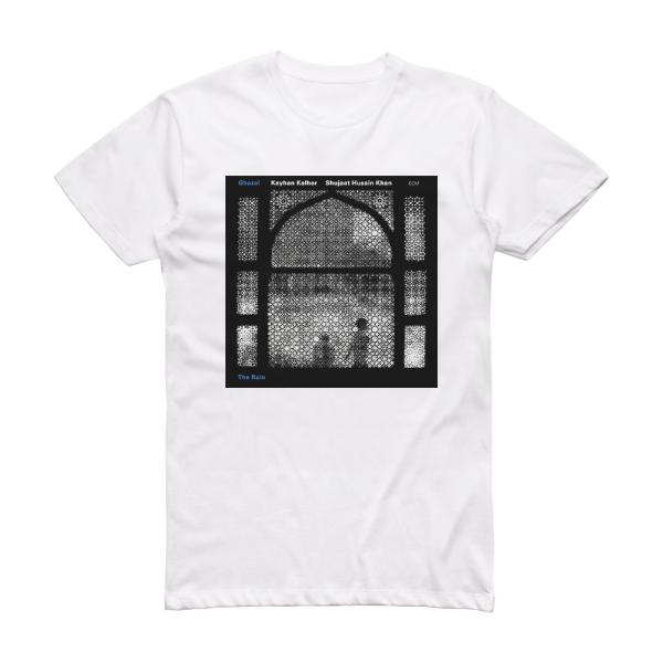 Ghazal The Rain Album Cover T-Shirt White