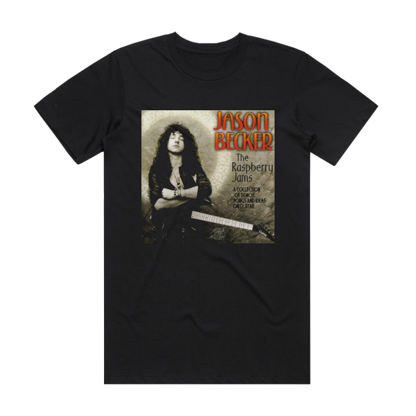 Jason Becker The Raspberry Jams Album Cover T-Shirt Black