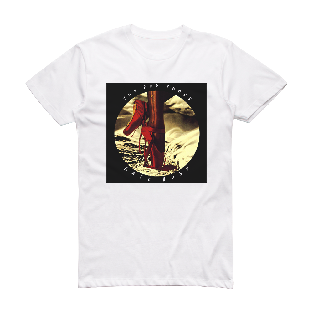 Kate Bush The Red Shoes Album Cover T-Shirt White – ALBUM COVER T-SHIRTS