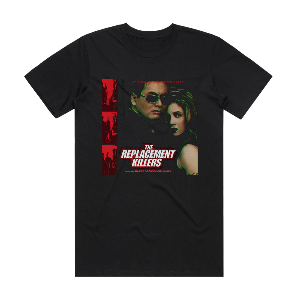 Harry Gregson-Williams The Replacement Killers Album Cover T-Shirt Black