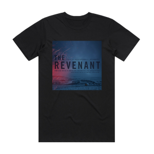 Alva Noto The Revenant Original Motion Picture Soundtrack Album Cover T-Shirt Black