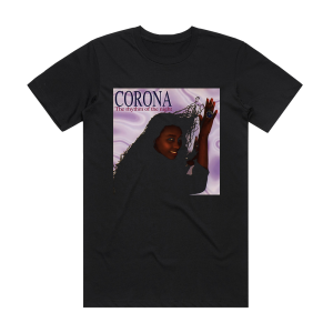 Corona The Rhythm Of The Night 1 Album Cover T-Shirt Black
