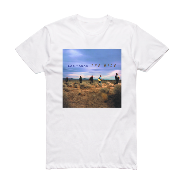 Los Lobos The Ride Album Cover T-Shirt White