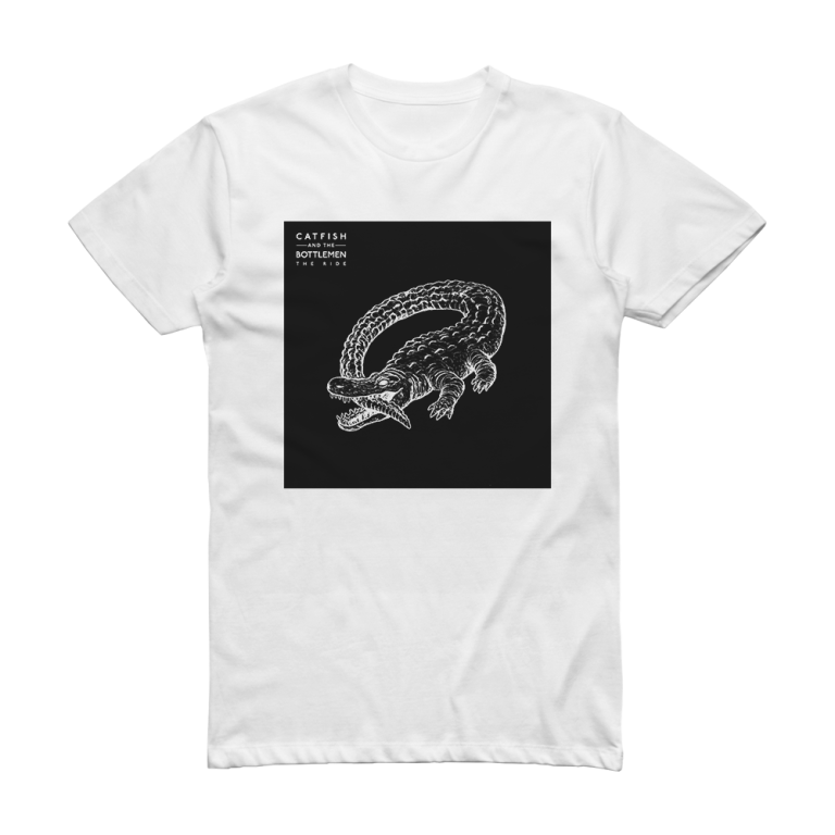 Catfish and the Bottlemen The Ride Album Cover TShirt White ALBUM