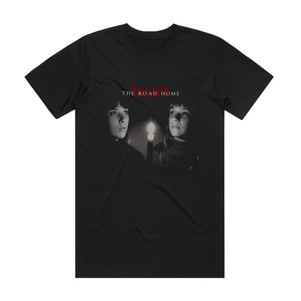 Heart The Road Home Album Cover T-Shirt Black