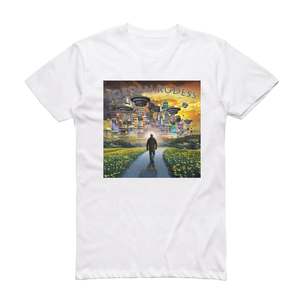 Jordan Rudess The Road Home Album Cover T-Shirt White