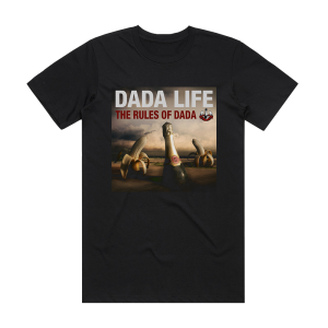 Dada Life The Rules Of Dada Album Cover T-Shirt Black