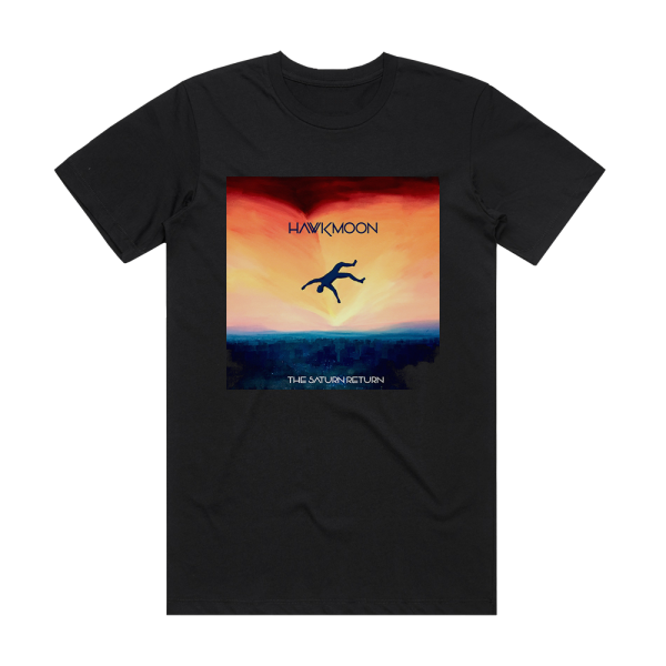 Hawkmoon The Saturn Return Album Cover T-Shirt Black