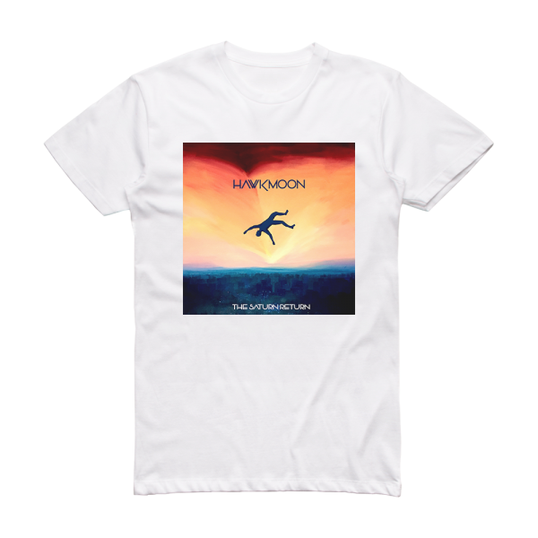 Hawkmoon The Saturn Return Album Cover T-Shirt White