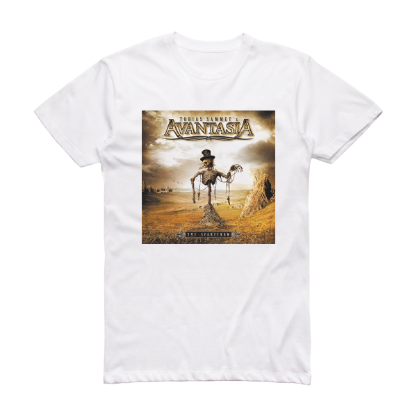 Avantasia The Scarecrow Album Cover T-Shirt White