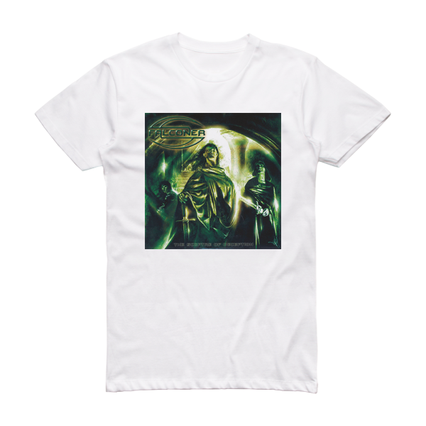 Falconer The Sceptre Of Deception 1 Album Cover T-Shirt White