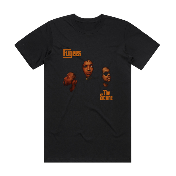 Fugees The Score Album Cover T-Shirt Black