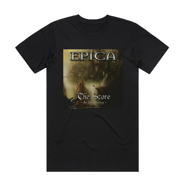 Epica The Score An Epic Journey 2 Album Cover T-Shirt Black