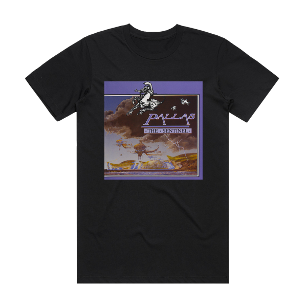 Pallas The Sentinel Album Cover T-Shirt Black