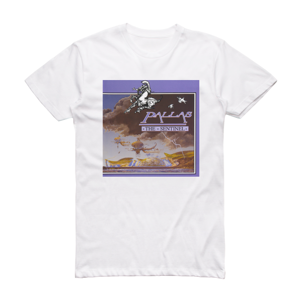 Pallas The Sentinel Album Cover T-Shirt White