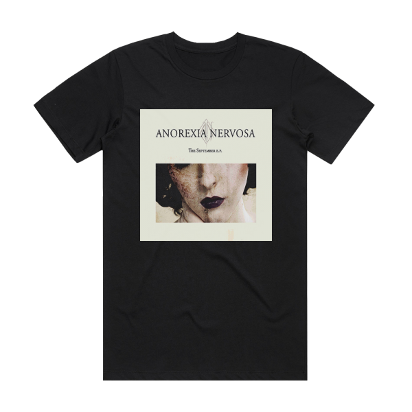 Anorexia Nervosa The September Ep Album Cover T-Shirt Black