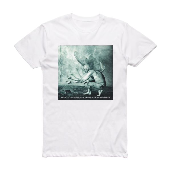 Arena The Seventh Degree Of Separation Album Cover T-Shirt White