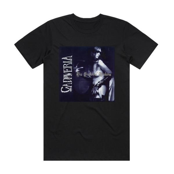 Cadaveria The Shadows Madame Album Cover T-Shirt Black