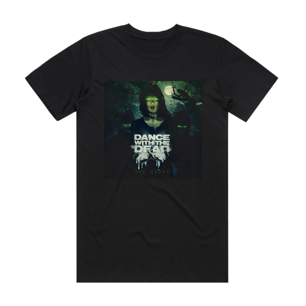 Dance With the Dead The Shape Album Cover T-Shirt Black