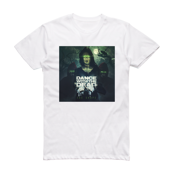 Dance With the Dead The Shape Album Cover T-Shirt White
