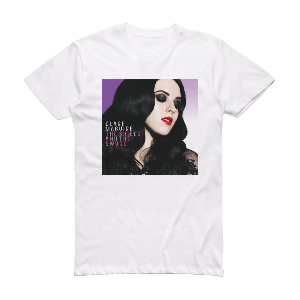 Clare Maguire The Shield And The Sword Album Cover T-Shirt White