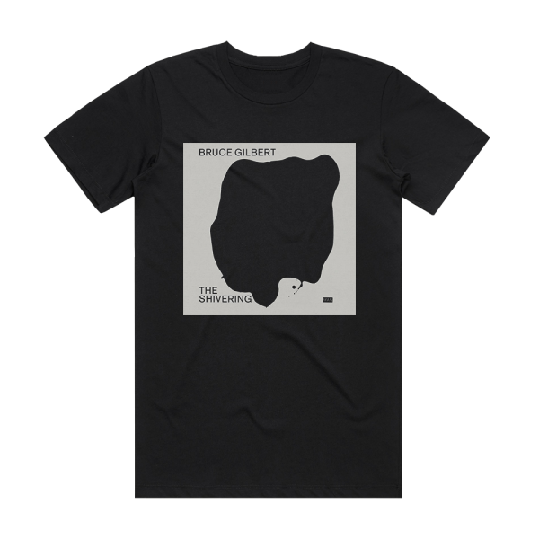 Bruce Gilbert The Shivering Man Album Cover T-Shirt Black