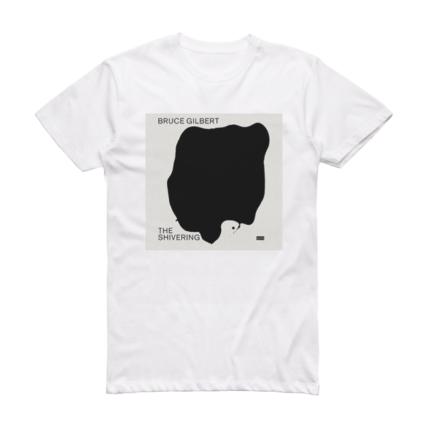 Bruce Gilbert The Shivering Man Album Cover T-Shirt White