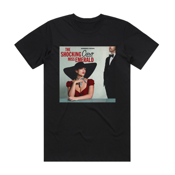 Caro Emerald The Shocking Miss Emerald 1 Album Cover T-Shirt Black