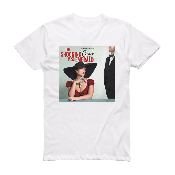 Caro Emerald The Shocking Miss Emerald 1 Album Cover T-Shirt White