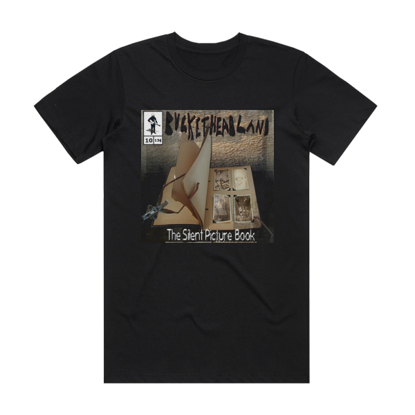 Buckethead The Silent Picture Book Album Cover T-Shirt Black