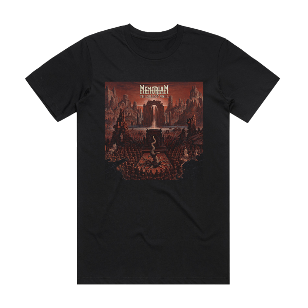 Memoriam The Silent Vigil Album Cover T-Shirt Black