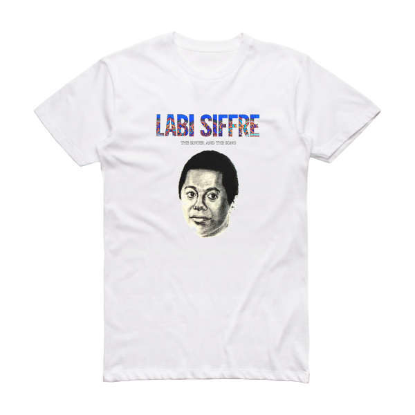 Labi Siffre The Singer And The Song Album Cover T-Shirt White