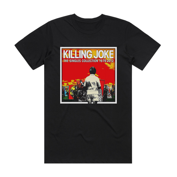 Killing Joke The Singles Collection 19792012 Album Cover T-Shirt Black