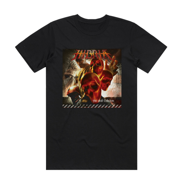 Hibria The Skull Collectors Album Cover T-Shirt Black