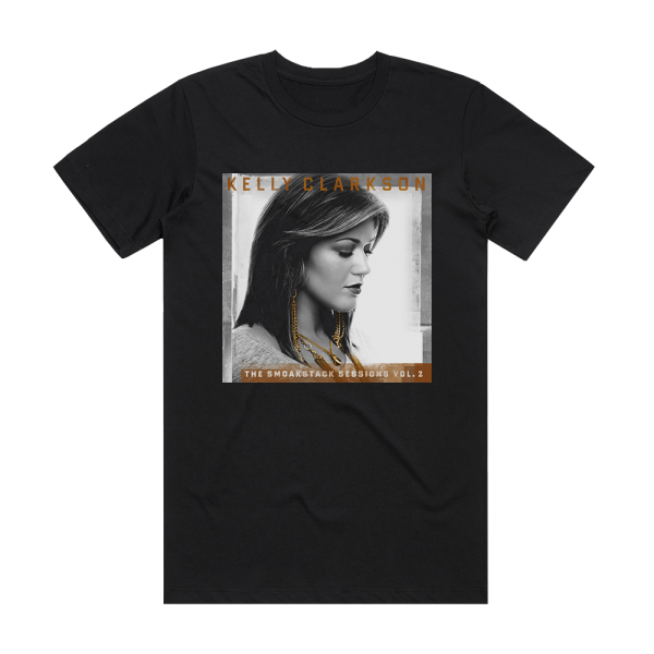 Kelly Clarkson The Smoakstack Sessions Vol 2 Album Cover T-Shirt Black