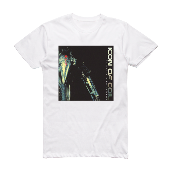 Icon of Coil The Soul Is In The Software Album Cover T-Shirt White