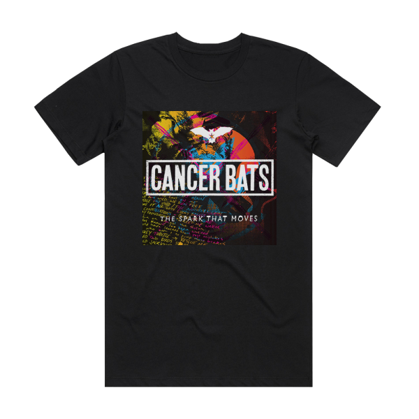 Cancer Bats The Spark That Moves Album Cover T-Shirt Black